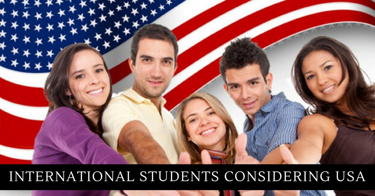 INTERNATIONAL STUDENTS CONSIDERING USA